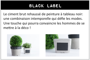 image gamme ciment black label printemps